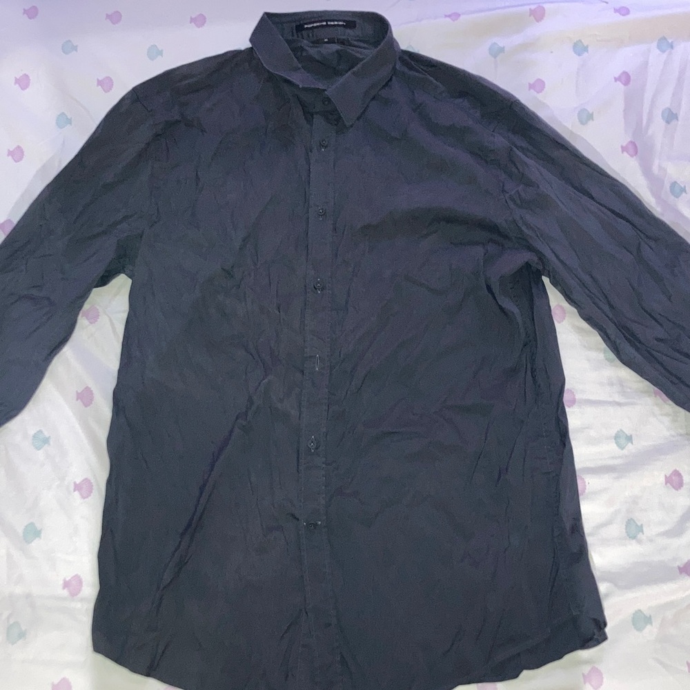 Porsche Design mens Charcoal Shirt